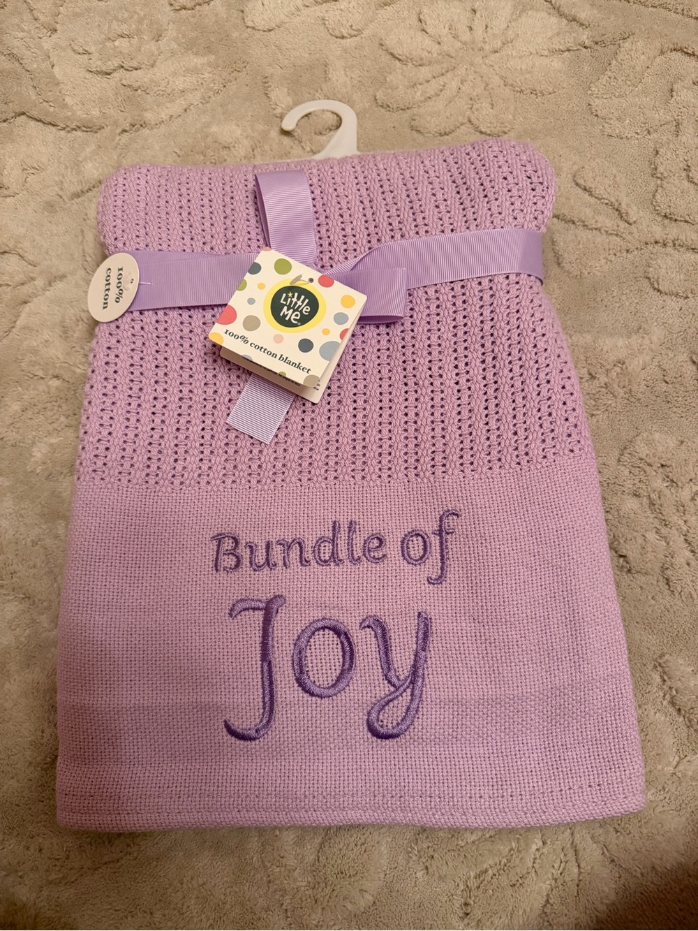 Bundle of joy baby blanket